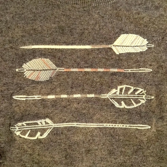 J. Crew Arrows Embroidered Sweater Size XS - Picture 4 of 13